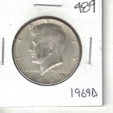 1969 D Kennedy Half Dollar