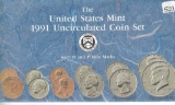 1991 P-D Uncirculated Mint Set