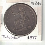 1877 US Silver Trade Dollar