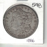 1886 Morgan Dollar