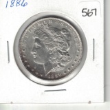 1886 Morgan Dollar