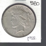 1922 Peace Dollar