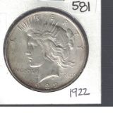 1922 Peace Dollar