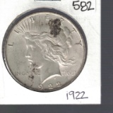 1922 Peace Dollar