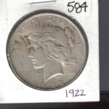 1922 Peace Dollar