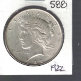 1922 Peace Dollar