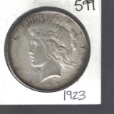 1923 Peace Dollar