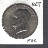 1971 D Eisenhower Dollar