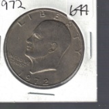 1972 Eisenhower Dollar