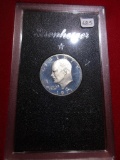 1971 S Eisenhower Proof Dollar in Case