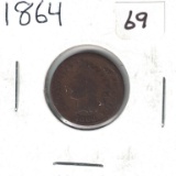 1864 Indian Head Penny