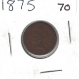 1875 Indian Head Penny