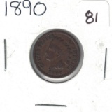 1890 Indian Head Penny