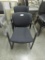 Pair of Black Arm Chairs