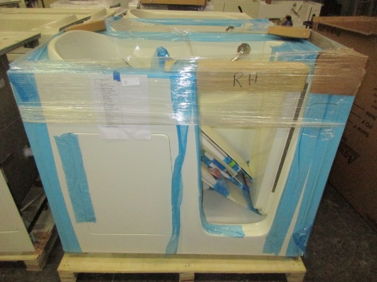 Therapy Tubs walk in bathtub RH 52 x 30 x 45,