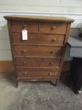 Oak Dresser, 6 Drawers