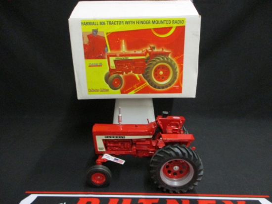 Scale Models Farmall 806 with Fender Mounted Radio