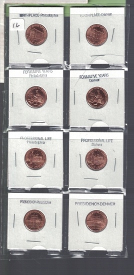 2009 Lincoln Birthplace Set of 8