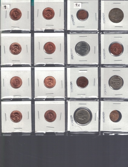Treasury Medallion Set, 8 Foreign Coins