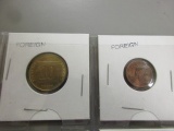 8 Foreign coins