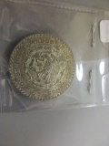Old Mexican Silver Dollar, $10 Coin