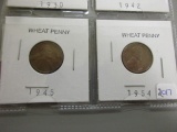 6 Wheat Penny's
