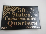 2007 States Commemorative Quarters-Gold Edition