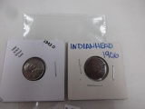 1943D Steel Wheat Cent /1906 Indian Head Penny