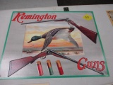 Remington Guns metal sign