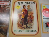 Remington Rifes & Shotguns metal sign