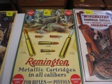 Remington metal sign