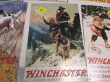 Winchester Guns & Cartridges metal sign