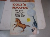 Colt's Revolvers metal sign