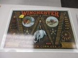 Winchester Repeating Arms Co metal sign