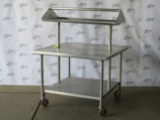 Stainless Steel Sorting Dish Table w/Casters