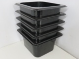 1/6 Size Black Plastic Inserts 4