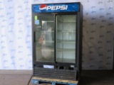 True Refrigerated Glass 2 Door Merchandiser