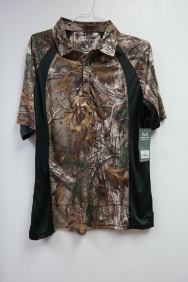 Realtree polos NEW (Green and black)