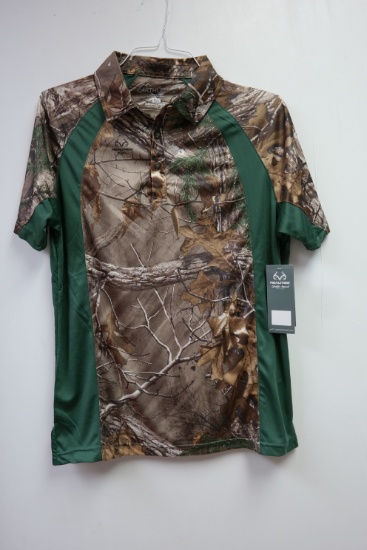 Realtree polos NEW (Green and black)