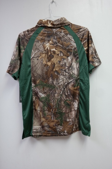 Realtree polos NEW (Green and black)