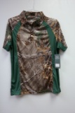 Realtree polos NEW (Green and black)