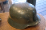 WWII German Helmet w/ Liner