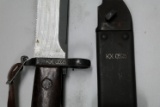 AK Wire Cutter Bayonet w/ Matching Scabbard