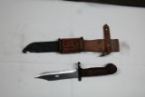 AK Wire Cutter Bayonet w/ Scabbard