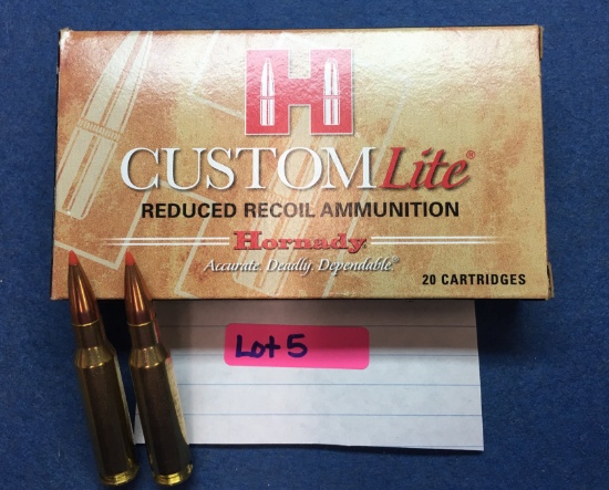 Hornady Custom Lite 7mm-08 REM