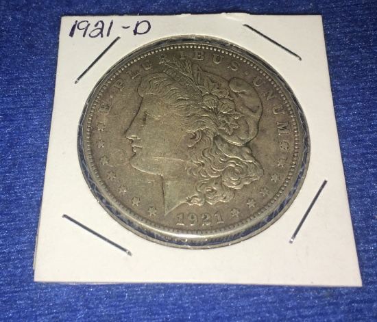 1921-D Morgan Silver Dollar