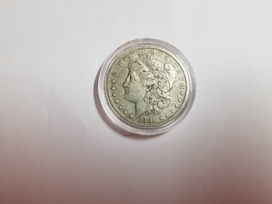 1881-O Morgan Silver Dollar