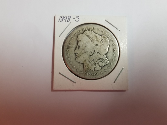 1898-S Morgan Silver Dollar