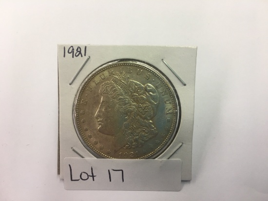 1921 Morgan Silver Dollar