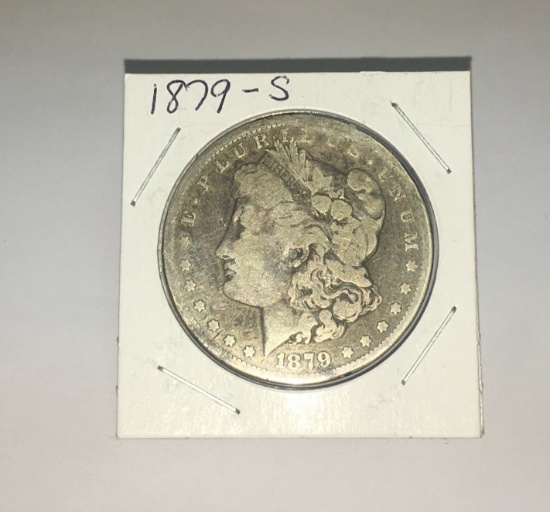 1879-S Morgan Silver Dollar